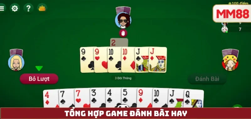 tổng hợp game đánh bài hay